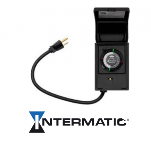 Timer portátil 2 intervalos de tiempo con cubierta para exterior 120V