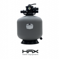 Filtro de arena termoplástico HAX de 14" con válvula de 1 1/2"